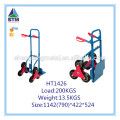 heavy duty six wheel stair climbing hand trolley